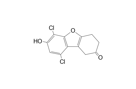 1,4-Dichloro-3-hydroxy-6,7-dihydro-5H-dibenzo[b,d]furan-8-one