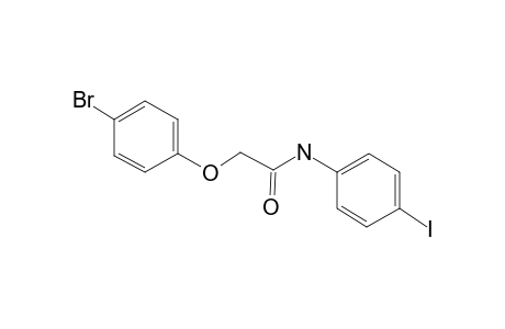 acetamide, 2-(4-bromophenoxy)-N-(4-iodophenyl)-