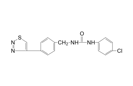 1-(p-chlorophenyl)-3-[p-(1,2,3-thiadiazol-4-yl)benzyl]urea