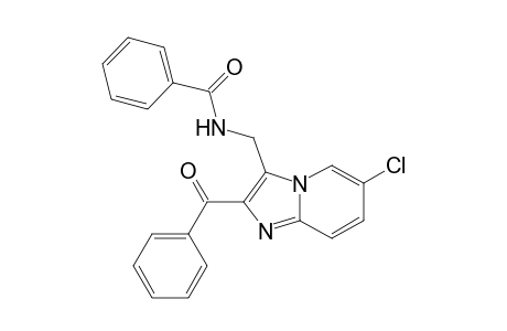 N-[(2-benzoyl-6-chloro-3-imidazo[1,2-a]pyridinyl)methyl]benzamide