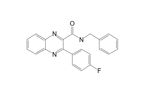 N-Benzyl-3-(4-fluorophenyl)quinoxaline-2-carboxamide