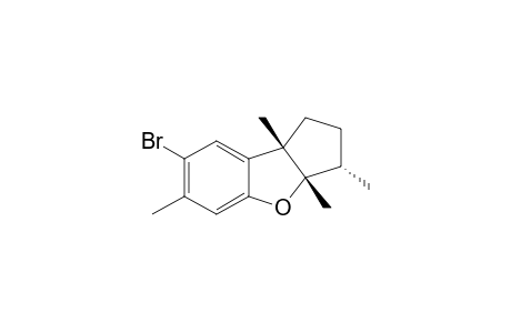 (3S,3aS,8bS)-7-bromo-3,3a,6,8b-tetramethyl-2,3-dihydro-1H-cyclopenta[b][1]benzoxole