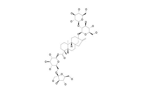 13-O-BETA-SOPHOROSYL-STEVIOL-BETA-D-FRUCTOFURANOSYL-(2->6)-BETA-D-GLUCOPYRANOSYLESTER