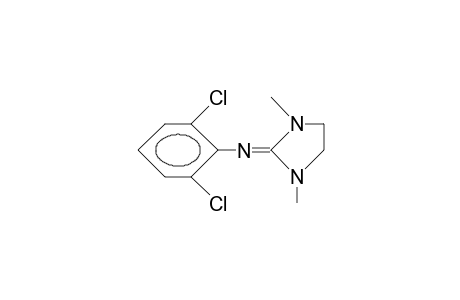 2-[(2,6-DICHLOROPHENYL)IMINO]-1,3-DIMETHYLIMIDAZOLIDINE