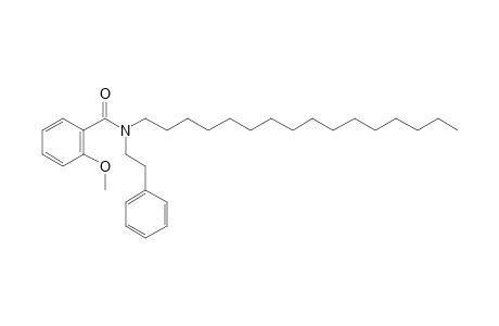 Benzamide, 2-methoxy-N-(2-phenylethyl)-N-hexadecyl-