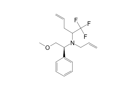 (-)-N-ALLYL-N-(2-METHOXY-1-PHENYLETHYL)-[1-(TRIFLUOROMETHYL)-BUT-3-ENYL]-AMINE