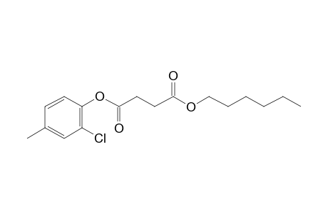 Succinic acid, 2-chloro-4-methylphenyl hexyl ester