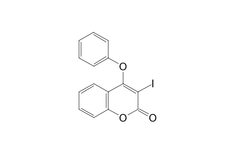 2H-1-Benzopyran-2-one, 3-iodo-4-phenoxy-