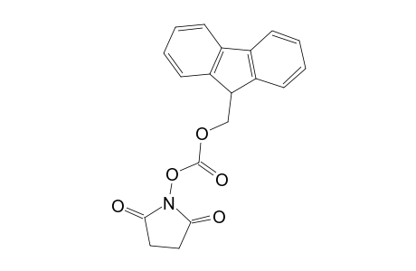 N-(9H-Fluoren-9-yl-methoxycarbonyloxy)succinimide