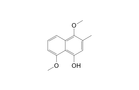 4-HYDROXY-1,5-DIMETHOXY-2-METHYL-NAPHTHALENE