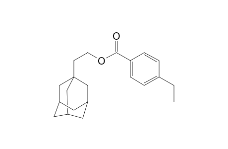 4-Ethylbenzoic acid, 2-(1-adamantyl)ethyl ester