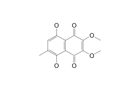 1,4-Naphthalenedione, 5,8-dihydroxy-2,3-dimethoxy-6-methyl-