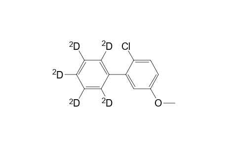 2-Chloro-5-methoxy-penta-deuterobiphenyl