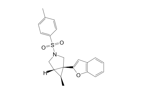 1-(Benzofuran-2-yl)-6-methyl-3-tosyl-3-azabicyclo[3.1.0]hexane