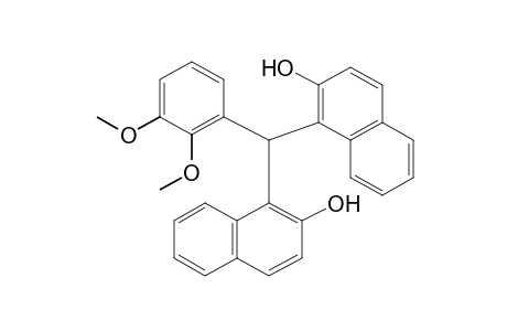 1,1'-(2,3-dimethoxybenzylidene)di-2-naphthol