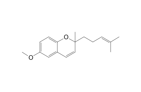 6-Methoxy-2-methyl-2-(4-methylpent-3-enyl)-2H-1-benzopyran