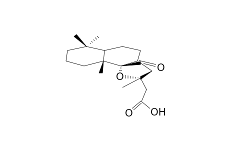 7,8-DIHYDRO-8-OXO-17-NORGRINDELIC ACID