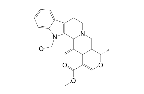 METHYL-(19-ALPHA,20-ALPHA)-14,16-DIDEHYDRO-1-HYDROXYMETHYL-14-METHYLENE-OXAYOHIMBAN-16-CARBOXYLATE