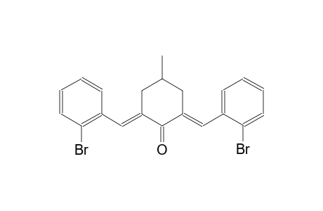 (2E,6E)-2,6-bis(2-bromobenzylidene)-4-methylcyclohexanone