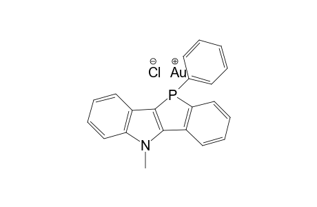 gold(1+);5-methyl-10-phenyl-phosphindolo[3,2-b]indole chloride