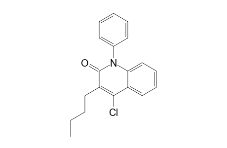 3-Butyl-4-chloro-1-phenylquinolin-2-one
