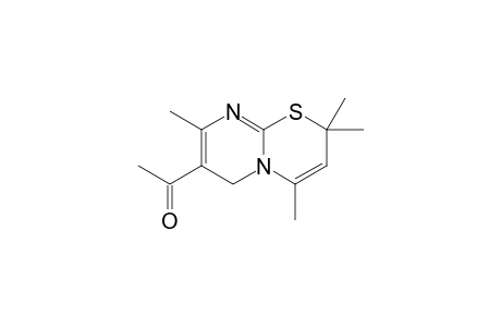 1-(2,2,4,8-tetramethyl-6H-pyrimido[2,1-b][1,3]thiazin-7-yl)ethanone