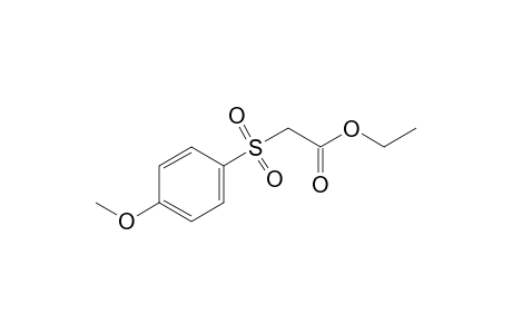 [(p-Methoxyphenyl)sulfonyl]acetic acid, ethyl ester