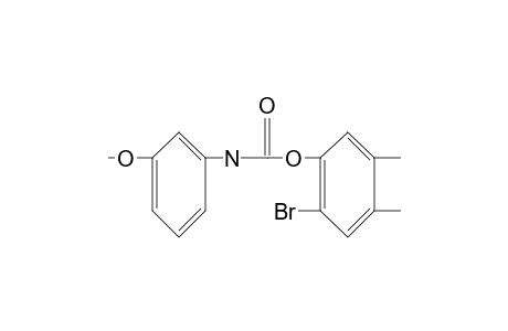 m-methoxycarbanilic acid, 6-bromo-3,4-xylyl ester