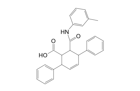 2,5-Diphenyl-6-(3-toluidinocarbonyl)-3-cyclohexene-1-carboxylic acid