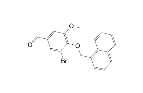 3-bromo-5-methoxy-4-(1-naphthylmethoxy)benzaldehyde