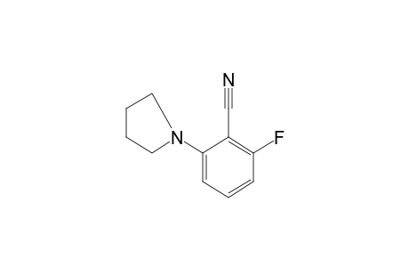 2-fluoro-6-(1-pyrrolidinyl)benzonitrile