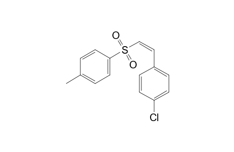 cis-p-CHLOROSTYRYL p-TOLYL SULFONE