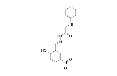 N'-(2-hydroxy-5-nitrobenzylidene)-2-phenylaminoacethydrazide