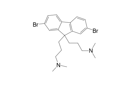 2,7-DIBROMO-9,9-BIS-[3'-(N,N-DIMETHYLAMINO)-PROPYL]-FLUORENE