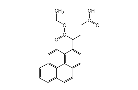 2-(1-pyrenyl)glutaric acid, 1-ethyl ester