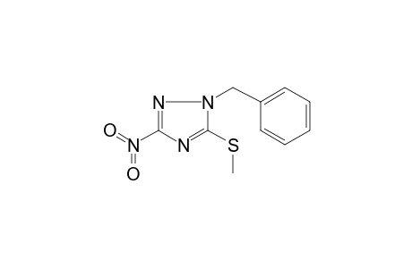 1-Benzyl-5-methylsulfanyl-3-nitro-1H-[1,2,4]triazole
