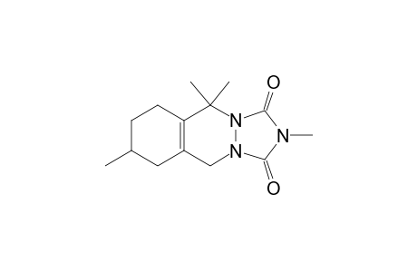 2,7,10,10-tetramethyl-6,7,8,9-tetrahydro-5H-[1,2,4]triazolo[1,2-b]phthalazine-1,3-dione