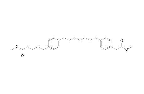 METHYL-5-[4-(7-[4-(METHOXYCARBONYLMETHYL)-PHENYL]-HEPTYL)-PHENYL]-PENTANOATE