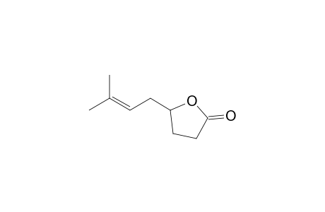 5-(3-Methylbut-2-enyl)-2-oxolanone