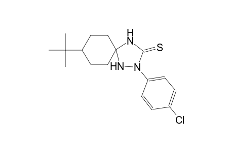 8-tert-Butyl-2-(4-chlorophenyl)-1,2,4-triazaspiro[4.5]decane-3-thione