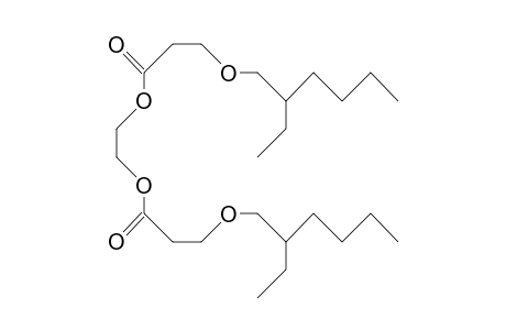 Ethylene glycol bis-(3-[2-ethyl-hexyl]-oxy)-propionate