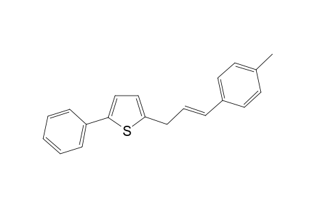 2-Phenyl-5-[(2E)-3-(4-methylphenyl)-2-propen-1-yl]-thiophene