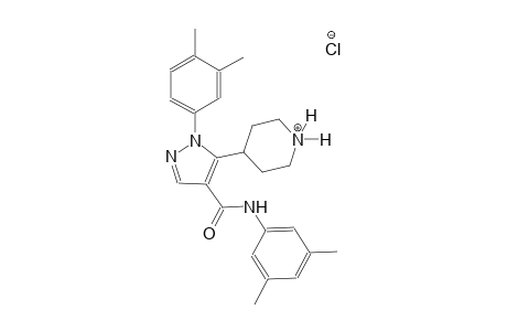 piperidinium, 4-[1-(3,4-dimethylphenyl)-4-[[(3,5-dimethylphenyl)amino]carbonyl]-1H-pyrazol-5-yl]-, chloride