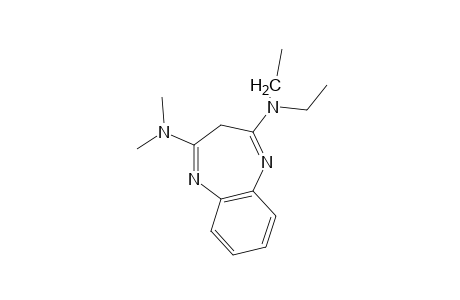 2-(diethylamino)-4-(dimethylamino)-3H-1,5-benzodiazepine