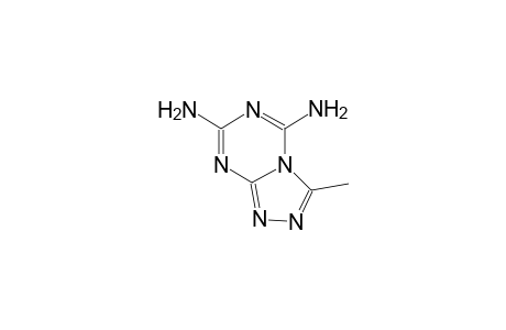 5-amino-3-methyl[1,2,4]triazolo[4,3-a][1,3,5]triazin-7-ylamine