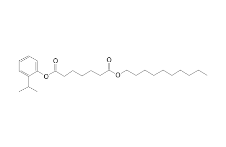 Pimelic acid, decyl 2-isopropylphenyl ester