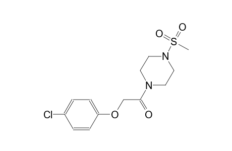 1-[(4-chlorophenoxy)acetyl]-4-(methylsulfonyl)piperazine