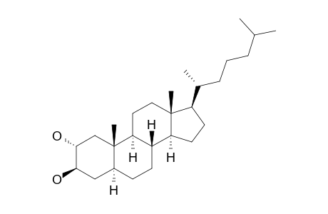 2-ALPHA,3-BETA-DIHYDROXY-CHOLESTANE