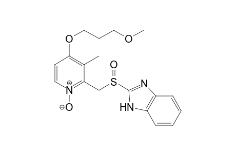 IMPURITY-VI;2-[[[3-METHOXPROPOXY)-3-METHYL-2-PYRIDINE-1-OXIDE]-METHYL]-SULFINYL]-1H-BENZIMIDAZOLE