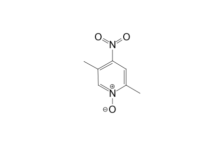 2,5-Dimethyl-4-nitropyridine-N-oxide